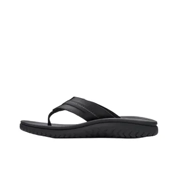 Clarks EVA Flip Flops Men's Black