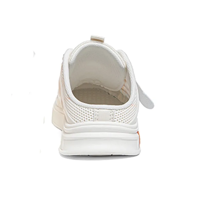 Warrior Wing Series Slip Resistant Low Top Skateboard Shoes Men's Beige Orange-2