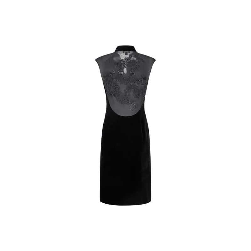 Shanghai Tang X Jacky Tsai Velvet Qipao-1