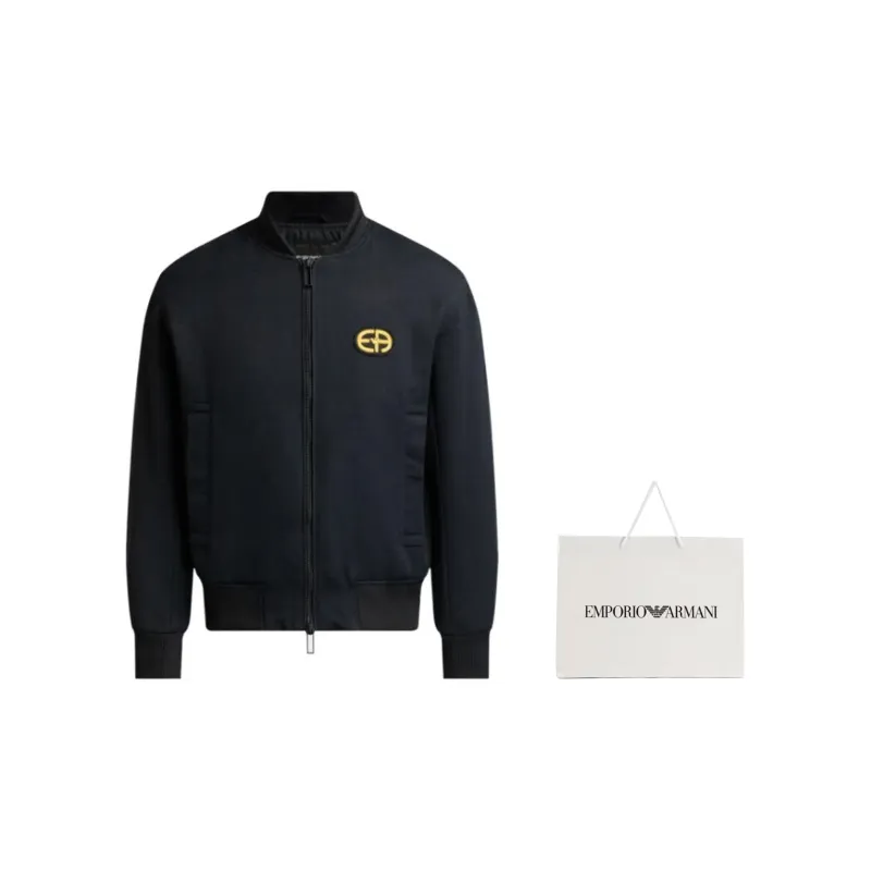 EMPORIO ARMANI Jackets Coats Men's Navy Blue-1