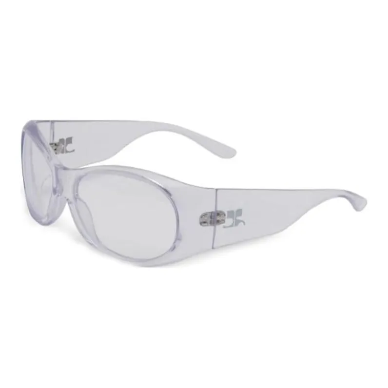 COURREGES Hybrid 01 Oval frame Sunglasses-0