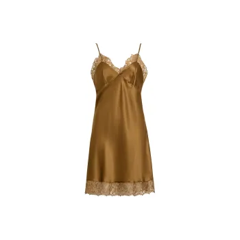 Silk Boundary Nightgown Women's