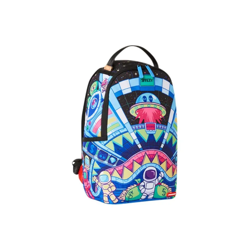 SPRAYGROUND Oxford Backpack Mini Unisex Blue Black-2