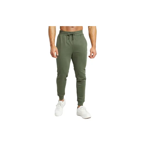 GYMSHARK Knitted Sweatpants Men Olive Green