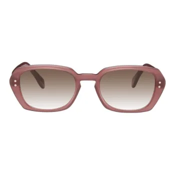 OUR LEGACY Acetate Sheet Square Sunglasses Men's Pink