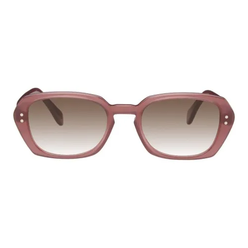 OUR LEGACY Acetate Sheet Square Sunglasses Men's Pink