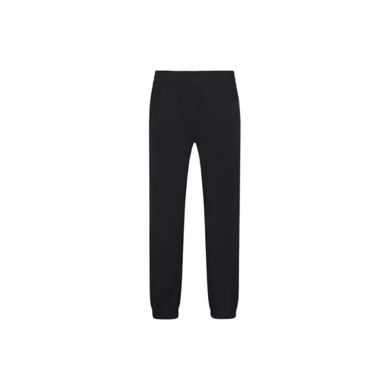 DEGAIA Knitted Sports Pants Men's Black-1