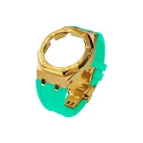 Sand Gold Steel Case+TF Blue Strap+Gold Butterfly Clasp+Tool