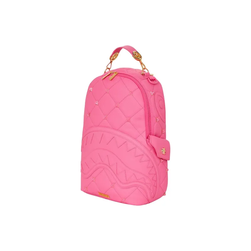 SPRAYGROUND Artificial Leather Backpack Women's Pink-1