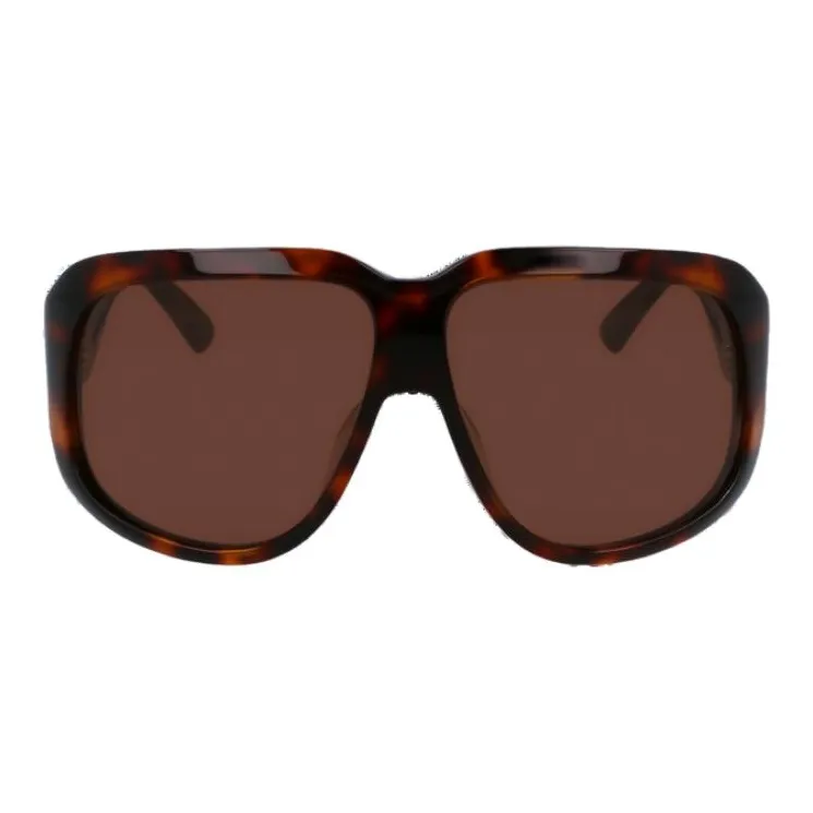 LONGCHAMP Square Sunglasses Women's Tortoiseshell-1
