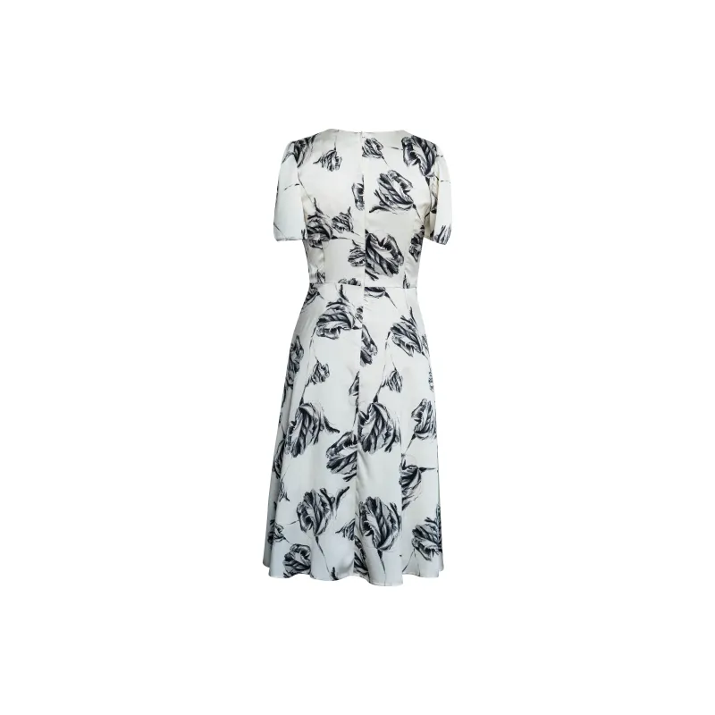 ROEYSHOUSE Short Sleeved Dresses Women's Multicolor-1