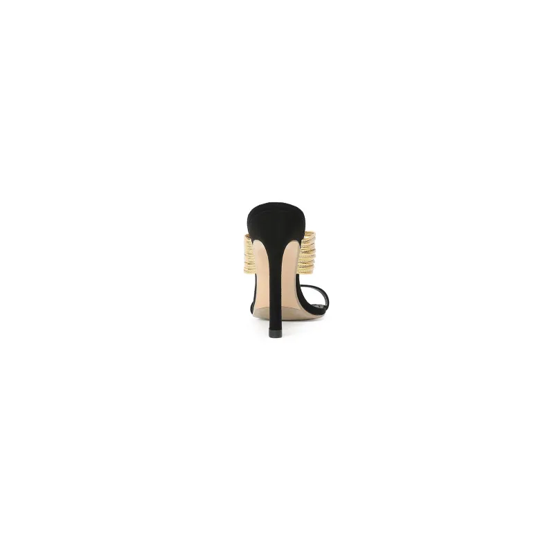 CASNSKU Slide Slippers Women's Gold-9