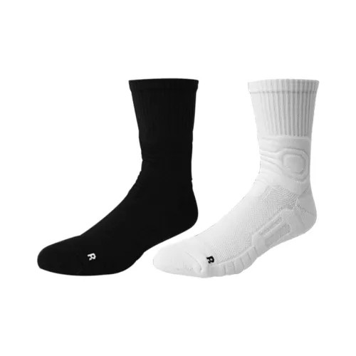 BKCXZICE Knee High Socks Unisex 2 Pack