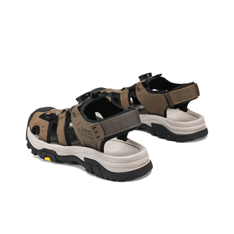 G.N.SHIJIA River Trekking Shoes Men Black/Khaki-14
