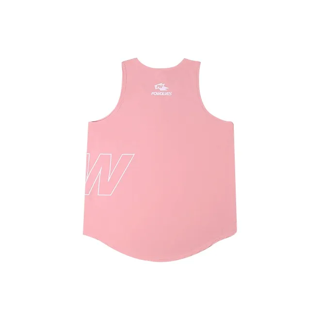 Powolves Tank Tops Unisex Pink-1