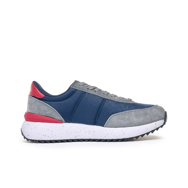 TREEPERI Running Shoes Unisex Low Top Blue Red-1