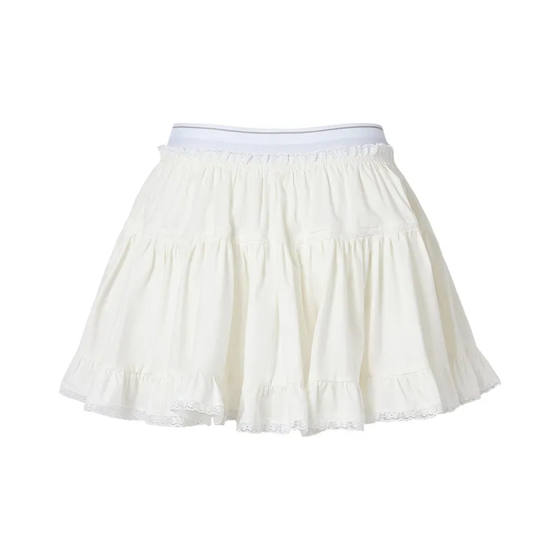 Charlie Luciano Casual Short Skirts Women's White-2