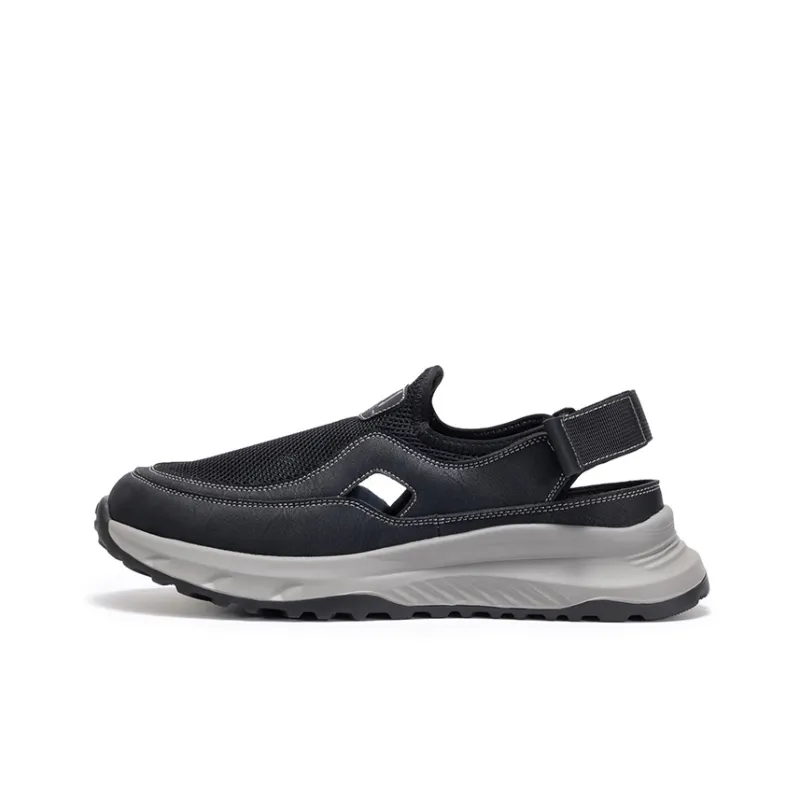 JOSINY Beach Sandals Men Black-0