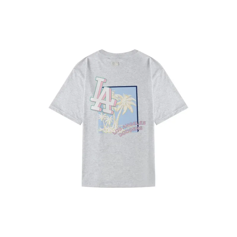 MLB T Shirt Unisex Light Heather Gray-1