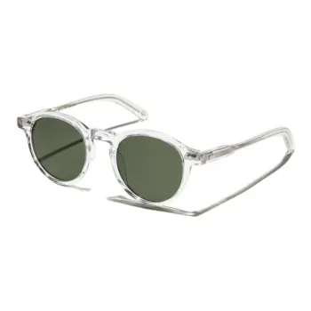 MOSCOT Round Sunglasses Men's Transparent
