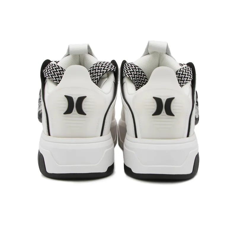 Hurley Puffy Shoes Wear-Resistant Breathable Height Increasing Low-Top Skateboard Shoes Unisex-3
