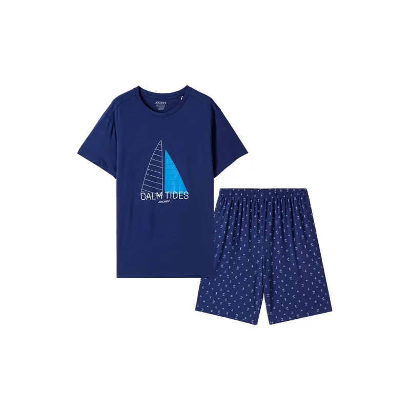 JOCKEY Pajama Set Men's Blue Ocean-0