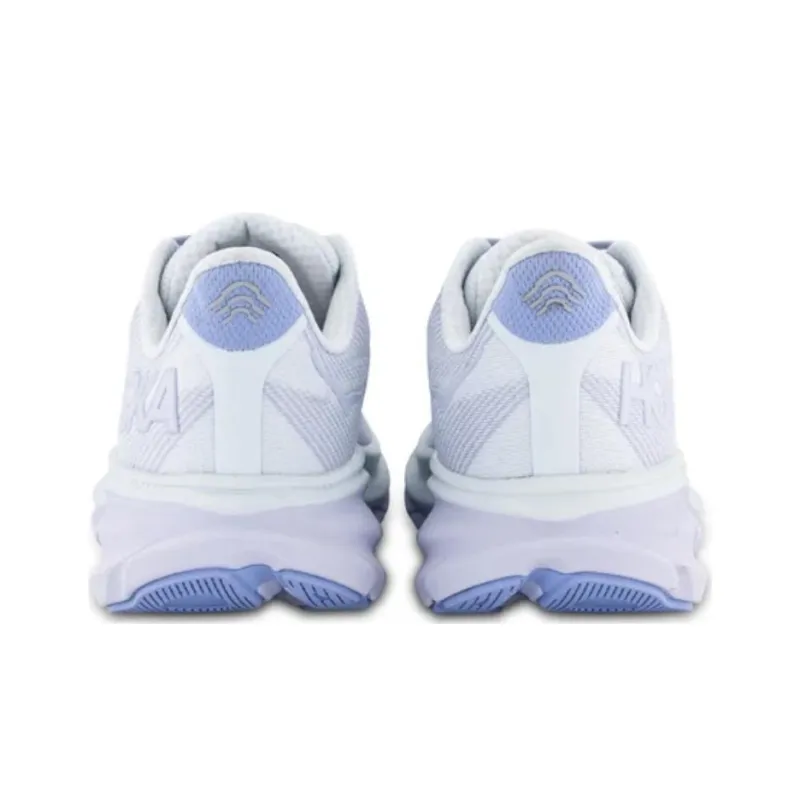 HOKA ONE ONE Clifton 9 Cushioning, Breathable, Lightweight Low Top Casual Shoes Women's Purple Gray-3