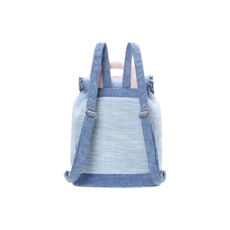 Disney Polyester Backpack Regular Women's Blue-2