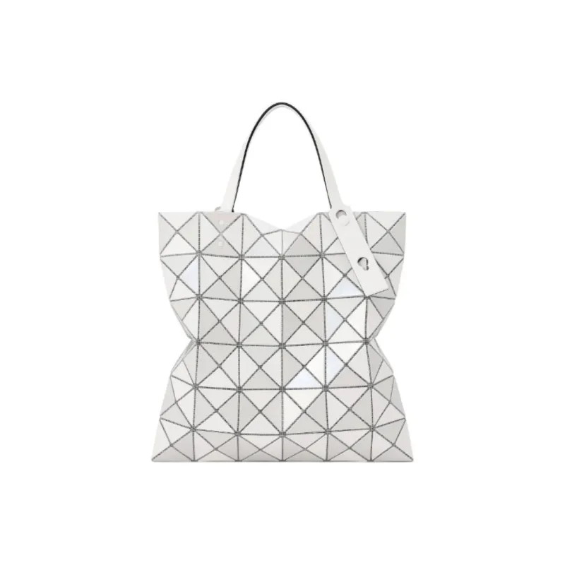 ISSEY MIYAKE Polyvinyl Chloride Resin One Shoulder Handbag Women's White-0