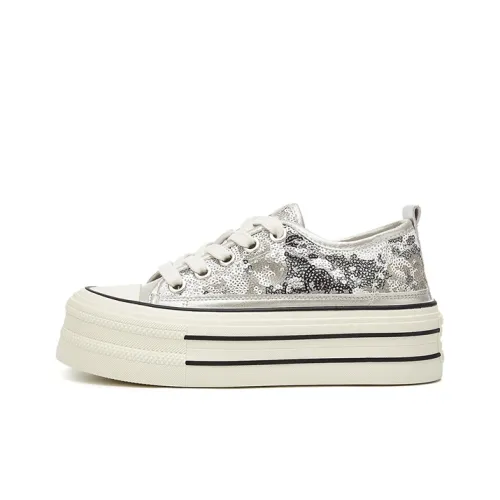 Jin Baichuan Lightweight Coverage Low-Top Skateboard Shoes Women's