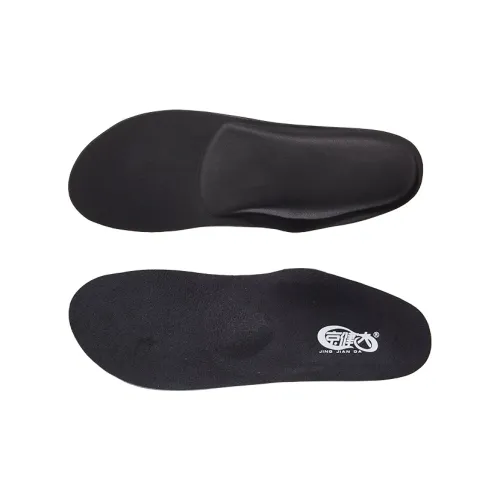 Jing Jianda Latex Spine Foam Cork EVA Insoles Unisex Black