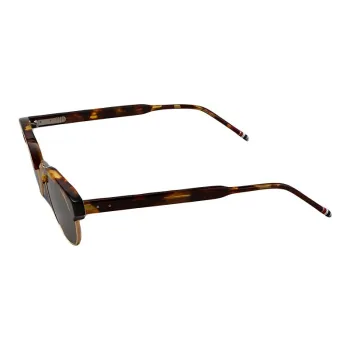 THOM BROWNE Tortoiseshell Round-frame Sunglasses