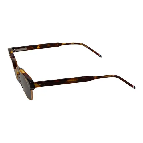 THOM BROWNE Tortoiseshell Round-frame Sunglasses