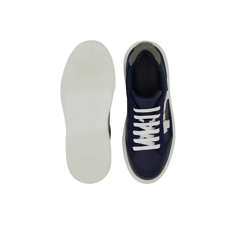 Ferragamo Gancini Leather Sneakers-4