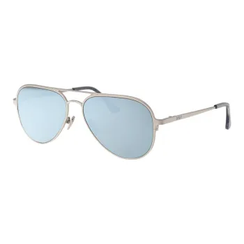 Retrosuperfuture Metal Aviator Sunglasses Unisex Silver