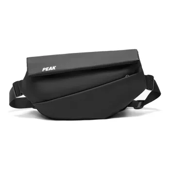PEAK Water-Resistant Twill Magnetic Snap Buckle Sling Bag Unisex