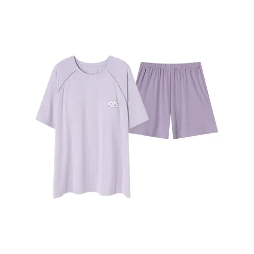 The Story Of The Flower Season Pajama Set Women's Light Lavender