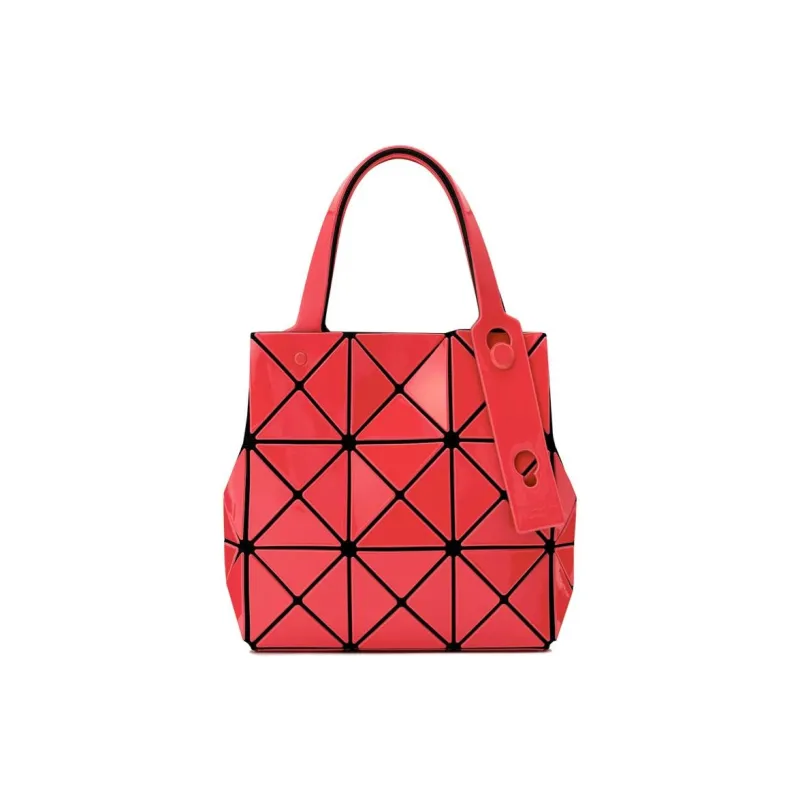 ISSEY MIYAKE Polyvinyl Chloride Resin Handbag Mini Women's Red-1