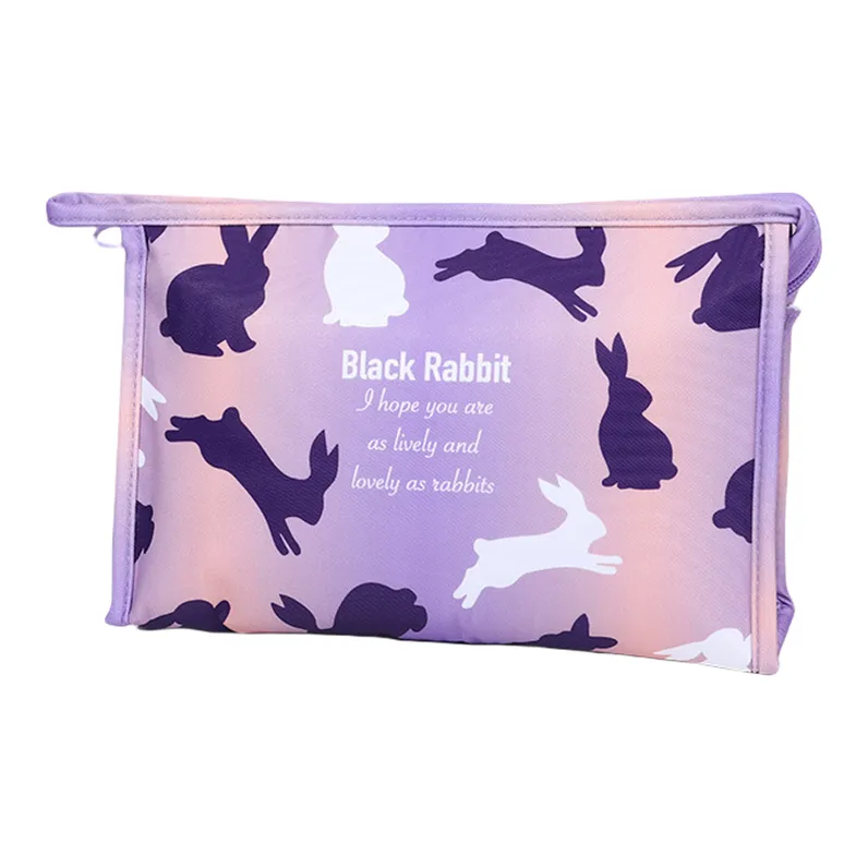 Vack Polyester Makeup Bag Women's Purple-4