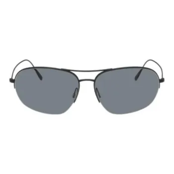 Oliver Peoples Metal Aviator Sunglasses Unisex Black