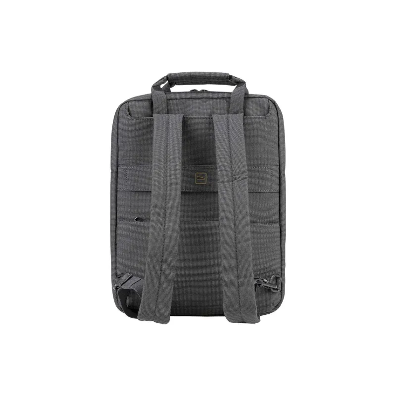 TUCANO Recycled Plastic Backpack Unisex Gray-6