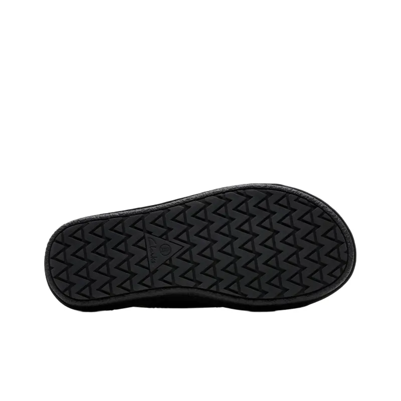 Clarks Slide Slippers Men's Black-5