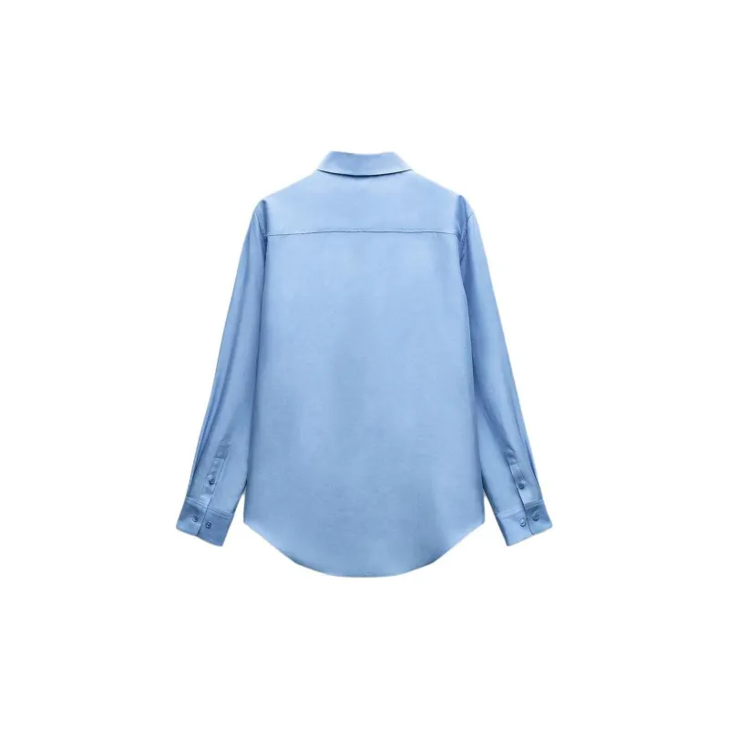 ZARA Shirts Women's Sky Blue-1
