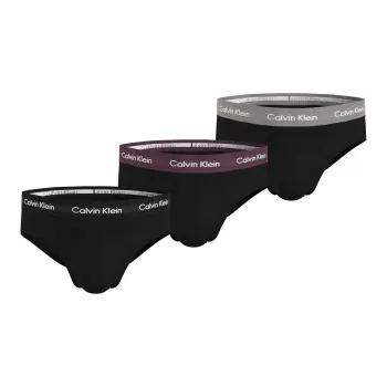 CK/Calvin Klein HIP BRIEF 3PK Underpants Europe Version Women's 3 Pack Black