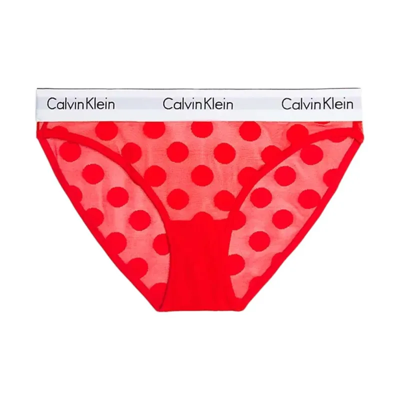 CK/Calvin Klein BIKINI Underpants Oba Women's 1 Pack Red-0