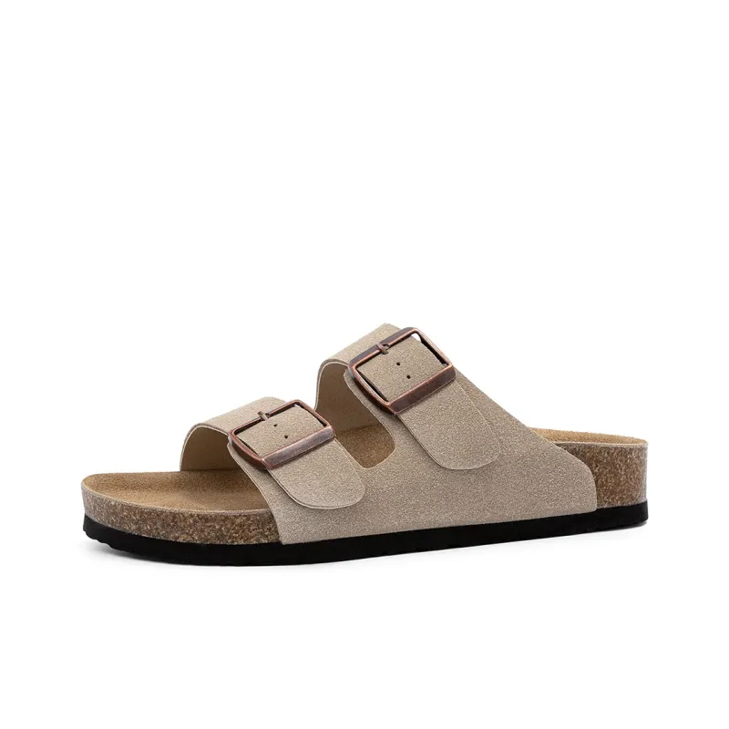 OMS Slide Slippers Women's Brown/Cameo Brown-6