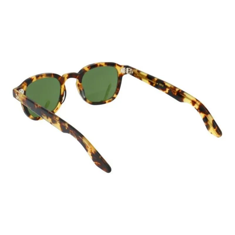 MOSCOT Acetate Round Sunglasses Women's Tortoiseshell-2