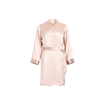 Silk Boundary Pajama Robe Women's