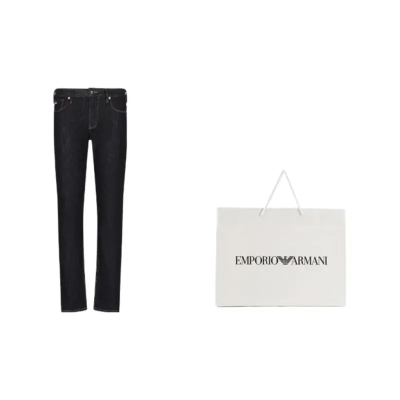 EMPORIO ARMANI Jeans Men's Dark Blue-1