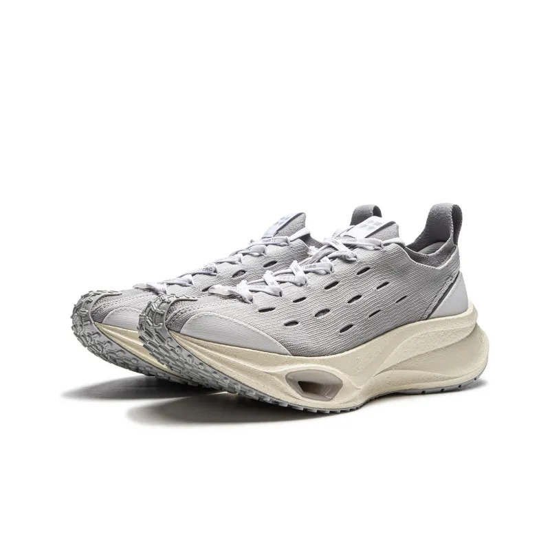 LiNing Cushioning Wear-Resistant Low-Top Casual Running Shoes Unisex Gray-2